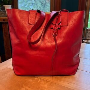 Red Frye Bag